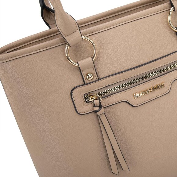 Handbags Set for Women Vegan Leather Large Tote Crossbody Purses Stylish - Picture 5 of 6